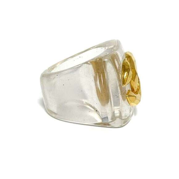 CHANEL Logo Ring - Picture 3 of 10
